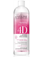 EVELINE White Prestige 4D Увлажняющая мицеллярная вода выравнивающая тон кожи для всех типов кожи 400 мл