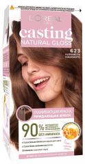 L'OREAL PARIS Casting Natural Gloss Краска для волос 623 Карамель маккиато