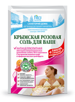 ФИТОКОСМЕТИК Санаторий дома Соль для ванн Крымская розовая Антицеллюлитная (500+30 г) 
