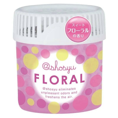 KOKUBO Поглотитель неприятного запаха с Цветочным ароматом 150 г (Япония)