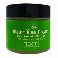 JIGOTT Aloe Water Blue Cream Увлажняющий крем с Алоэ, ниацинамидом и экстрактом птичьих гнёзд 70 мл
