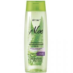 ВИТЭКС Aloe+7 Экстрактов Шампунь-Balance Балансирующий уход для волос, жирных у корней и сухих на кончиках 400 мл