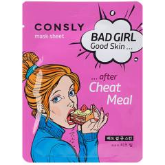 CONSLY Bad Girl Good Skin After Cheat Meal Mask Sheet Маска тканевая После читмила 23 мл