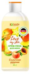 VILSEN Love my Крем-пена для ванн "Солнечные фрукты", 300 мл