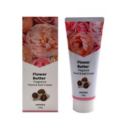 ASPASIA Flower Butter Hand & Nail Cream Крем для рук и ногтей с цветочными экстрактами, 100 г