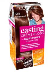 L'OREAL PARIS Casting Creme Gloss Краска для волос 518 Карамельный Мокко