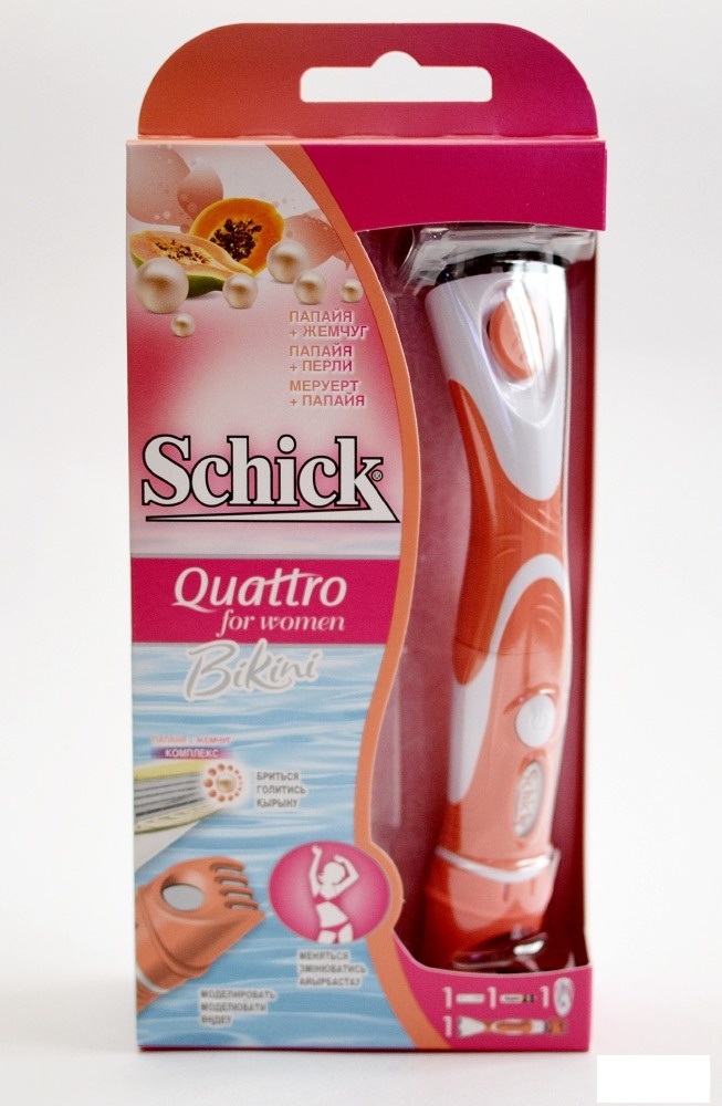 Станок для бритья schick lady protector plus