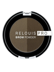 RELOUIS Тени для бровей Pro Brow Powder тон 02 Taupe 3 г