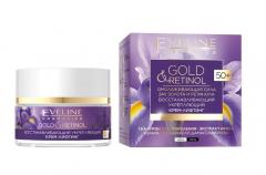 EVELINE Gold & Retinol Восстанавливающий укрепляющий крем-лифтинг 50+ 50 мл