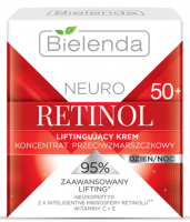 BIELENDA Neuro Retinol Подтягивающий крем-концентрат против морщин 50+ день/ночь 50 мл
