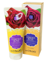 Dr.CELLIO Пенка для умывания с экстрактом розы G70 Flower Garden Rose Foam Cleansing, 100 мл