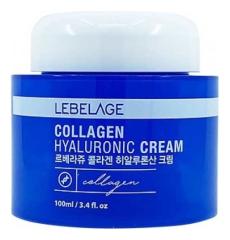 LEBELAGE Collagen Hyaluronic Крем для лица увлажняющий с гидролизованным коллагеном, 100 мл