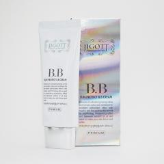 JIGOTT Sun Protect B.B Cream Солнцезащитный B.B крем с экстрактом женьшеня и томата SPF 41+/PA++ 50 мл