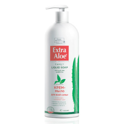 VILSEN  Extra Aloe Крем- мыло для всей семьи 1000 мл
