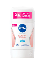 NIVEA Дезодорант стик женский Эффект Пудры Fresh 50мл