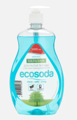 ECOSODA Жидкость для мытья посуды 1000 мл