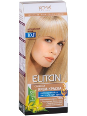 ELITAN Стойкая крем-краска для волос №10.11 натуральный блонд