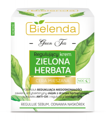 BIELENDA Зеленый чай Регулирующий крем ночной 50 мл
