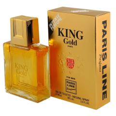 PARIS LINE King Gold Intense Perfume men 100 мл edt
