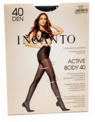 INCANTO Active Body Колготки с массажным эффектом 40 Den, цвет Nero, размер 3-M