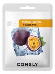 CONSLY Маска тканевая увлажняющая с экстрактом маракуйи Passion Fruit Moisturizing Mask Pack, 20 мл