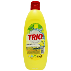 TRIO Средство для мытья посуды Лимон 400 мл 