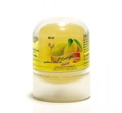 ТАИЛАНД Thai Kinaree Кристаллический натуральный антибактериальный дезодорант Манго, 40 гр