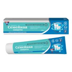 VILSEN Family Cosmetics Зубная паста «Семейная защита» без фтора, 170 мл