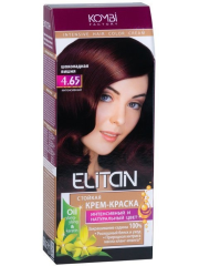ELITAN Стойкая крем-краска для волос №4.65 шоколадная вишня