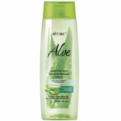 ВИТЭКС Aloe+7 Витаминов Шампунь-Elixir Интенсивный уход для сухих, ломких и тусклых волос 400 мл