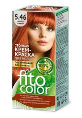 ФИТОКОСМЕТИК Fitocolor Стойкая крем-краска для волос 5.46 Медно-рыжий 115 мл
