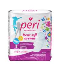 PERI Teens Soft Aroma Normal Женские гигиенические прокладки 8 шт (хлопок)