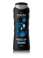 IRIS Men Body&Hair Шампунь-гель мужской 2в1 Crystal Ice 400 мл
