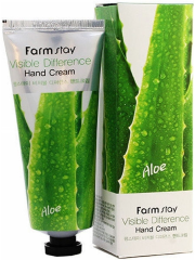FARMSTAY Visible Difference Aloe Крем для рук с экстрактом Алоэ 100 мл
