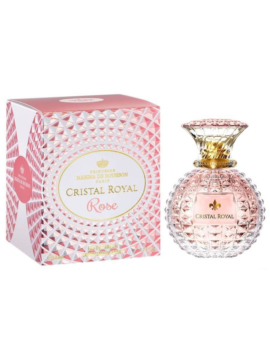 Принцесса де бурбон. Marina de Bourbon Crystal Royal Rose. Princesse Marina de Bourbon Paris Cristal Royal Rose парфюмерная вода 50мл. Marina de Bourbon Crystal Royal Rose парфюмерная вода 30 мл. Духи Princesse Marina de Bourbon.