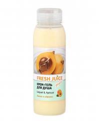 FRESH JUICE Крем-гель для душа "Loquat&Apricot" ('экстракты локвата и абрикоса + молочные протеины) 300мл
