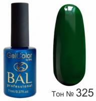 BAL Gel Color №325 Гель-лак каучуковый Малахитовая шкатулка 11 мл