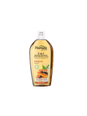 PETROVA Naturals 3 In 1 Средство для снятия макияжа, очищающее средство для лица, тонер Papaya Папайя 400 мл