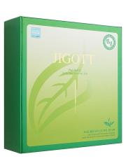 JIGOTT Well-Being Набор косметики для лица с экстрактом зеленого чая (Тоник 150 мл + 30 мл + Эмульсия 150 мл + 30 мл + Крем 50 г)