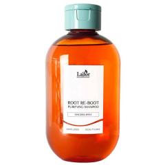 LA'DOR Root Re-Boot Purifying Shampoo Ginger&Apple Шампунь для чувствительной и жирной кожи головы с имбирем и яблоком 300 мл