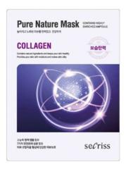 ANSKIN Secriss Pure Nature Mask Collagen Маска тканевая для лица 25 мл