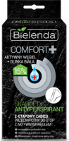 BIELENDA Comfort Антиперспирант носки 2-шаговая процедура для стоп с активированным углем и белой глиной 15% 2х6г