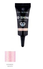EVA 3D Shine Diamond Глиттер для лица гелевый Розовое золото 5 мл