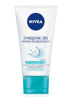 NIVEA Средство для очищения 3 в 1 проблемная кожа (умывание, скраб, маска) 150 мл