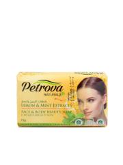 PETROVA Naturals Мыло для лица и тела Перезарядка Лимон & Мята 75 г