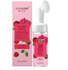 SERSANLOVE Peony Cherry Cleansing Mousse Мусс для умывания с экстрактом вишни и пиона 120 мл.