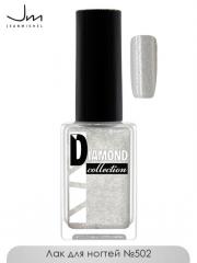 JEANMISHEL Diamond Лак для ногтей тон 502 Прозрачный с блестками перламутровый 12 мл