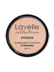 LAVELLECOLLECTION Пудра компактная устойчивая SPF-15 Powder тон 02 розовый NEW