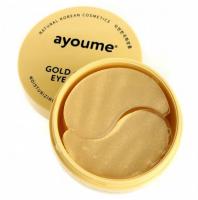 AYOUME Gold+Snail Eye Patch Патчи для глаз омолаживающие с золотом и улиточным муцином 1,4 г*60