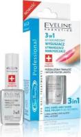 EVELINE Nail Therapy Professional 3 в 1 Препарат для сушки, закрепляющий и усиливающий блеск ногтей 12 мл